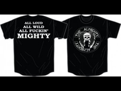 The Almighty Logo Black s/s T-Shirt