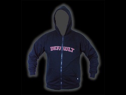 Embroidered Black Hoodie