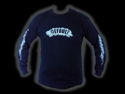 Old School Logo Black Longsleeve