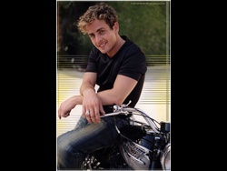 Autographed Motorcycle Poster